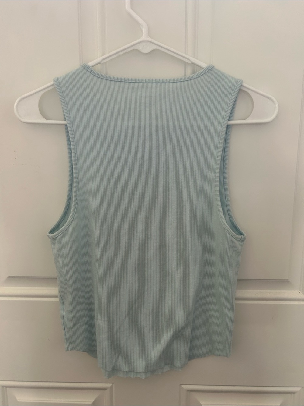 American Eagle Outfitters Ribbed Tank Tops- Orange and Green (2) - Picture 6 of 6